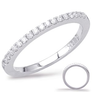 White Gold Matching Band