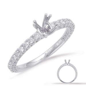 White Gold Engagement Ring
