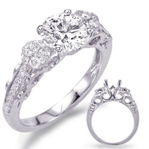 White Gold Engagement Ring