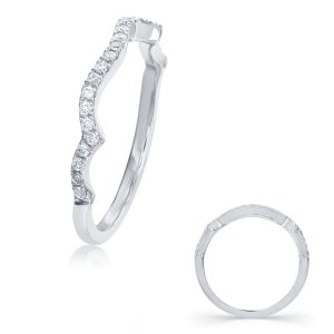 White Gold Wedding Band
