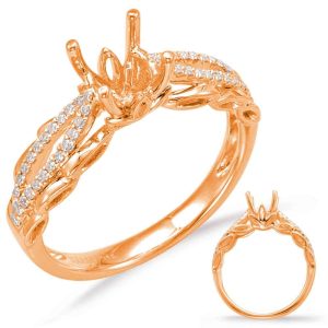 Rose Gold Engagement Ring