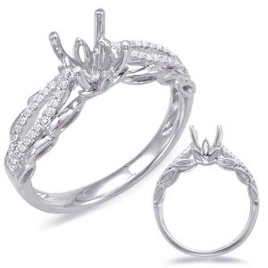 White Gold Engagement Ring