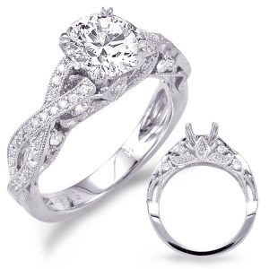 White Gold Engagement Ring