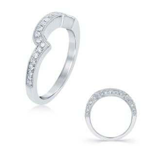 White Gold Wedding Band
