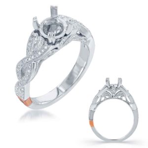 White Gold Engagement Ring