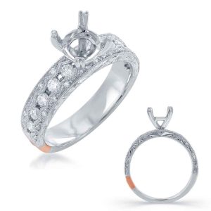 White Gold Egagement Ring