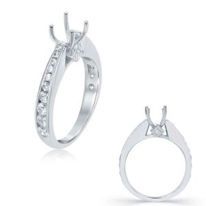 White Gold Engagement Ring