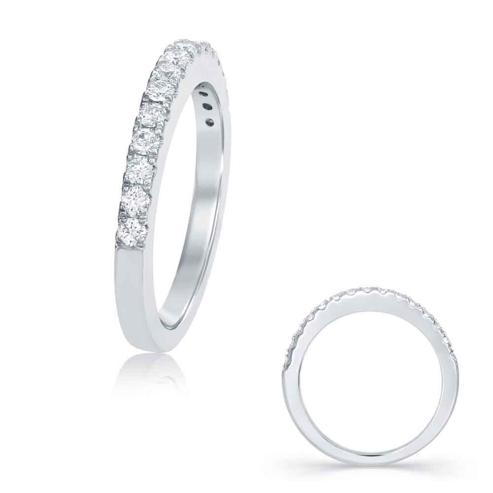 White Gold Matching Wedding Band