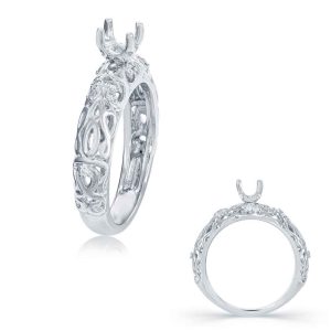 White Gold Engagement Ring