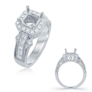 White Gold Engagement Ring