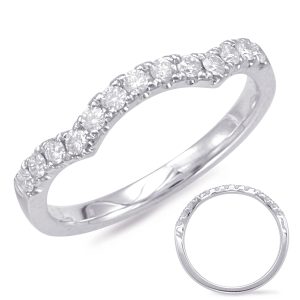 White Gold Matching Band