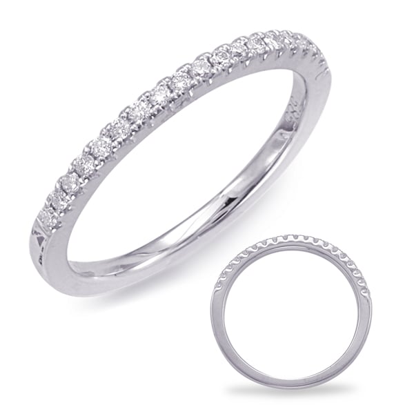 White Gold Matching Band