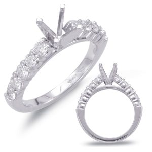 White Gold Engagement Ring