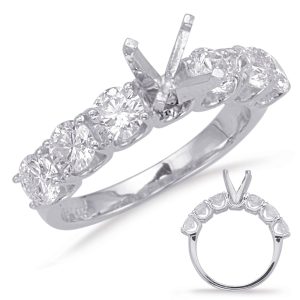 White Gold Engagement Ring