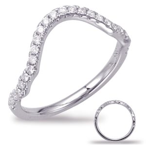 White Gold Matching Band