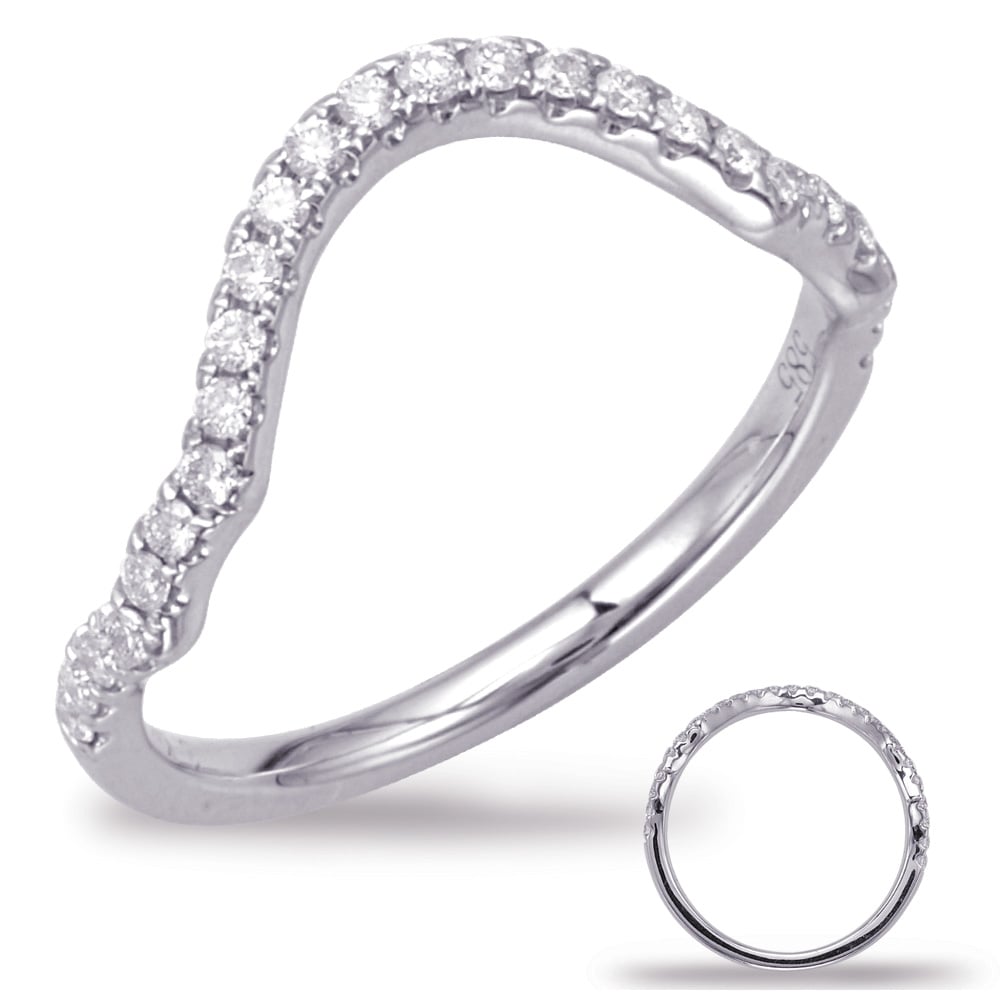 White Gold Matching Band