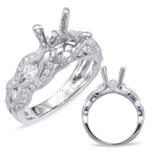 White Gold Engagement Ring
