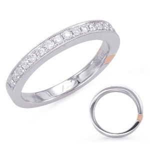 White Gold Matching Band
