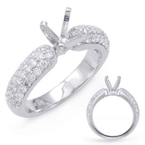 White Gold Engagement Ring