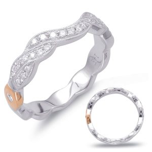 White Gold Matching Band