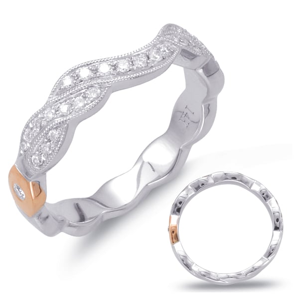 White Gold Matching Band