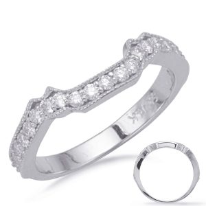 White Gold Matching Wedding Band