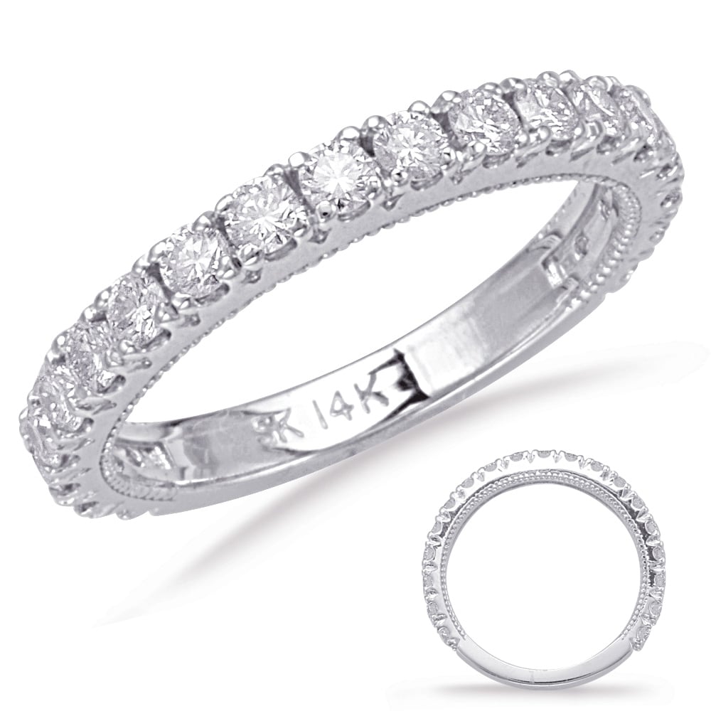 White Gold Matching Band