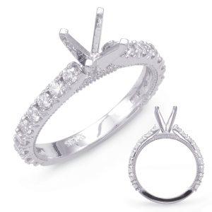 White Gold Engagement Ring