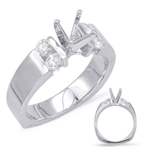 White Gold Engagement Ring