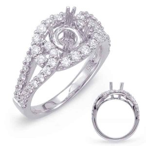 White Gold Engagement Ring
