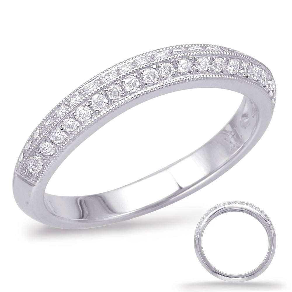 White Gold Matching Band