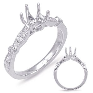 White Gold Engagement Ring