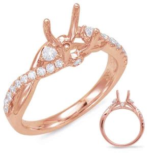 Rose Gold Engagement Ring