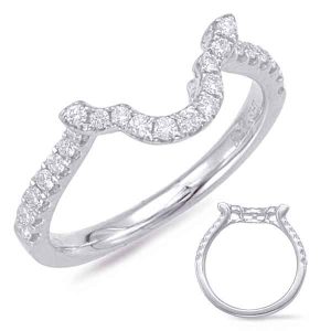 White Gold Matching Band