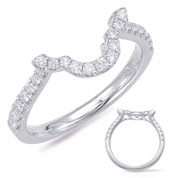White Gold Matching Band