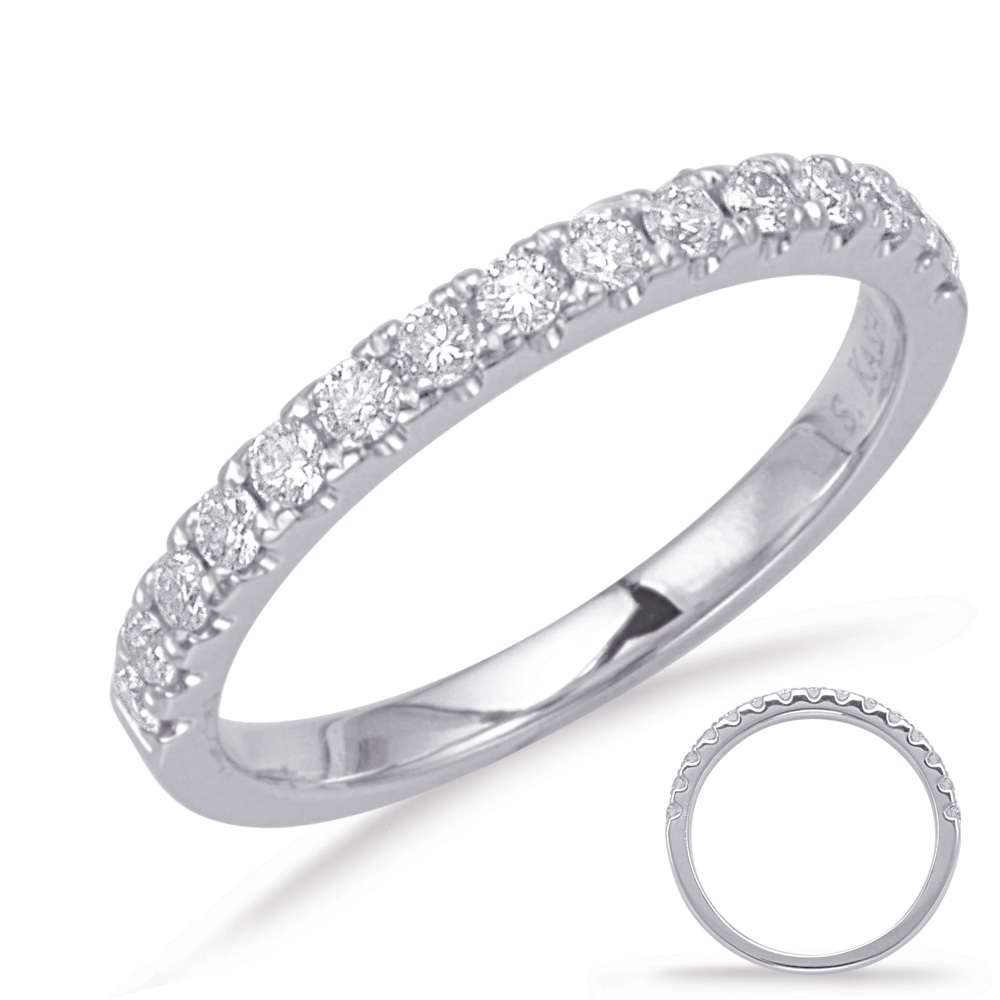 White Gold Matching Band