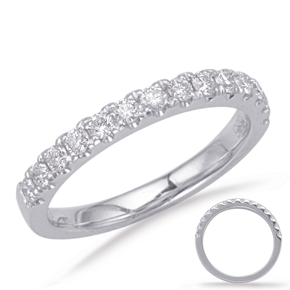 White Gold Matching Band