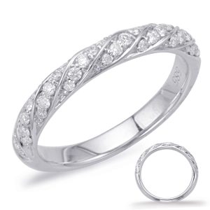 White Gold Matching Band