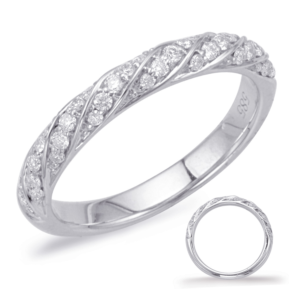 White Gold Matching Band