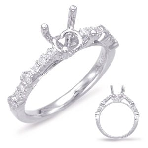 White Gold Engagement Ring