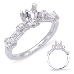 White Gold Engagement Ring