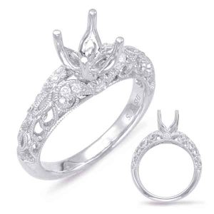 White Gold Engagement Ring