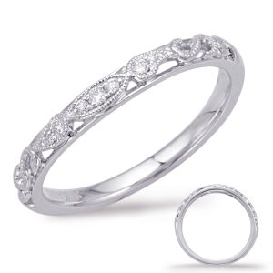 White Gold Matching Band
