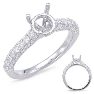 White Gold Engagement Ring