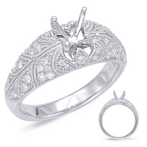 White Gold Engagement Ring