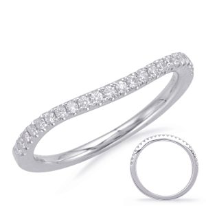 White Gold Matching Band