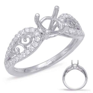 White Gold Engagement Ring