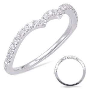 White Gold Matching Band