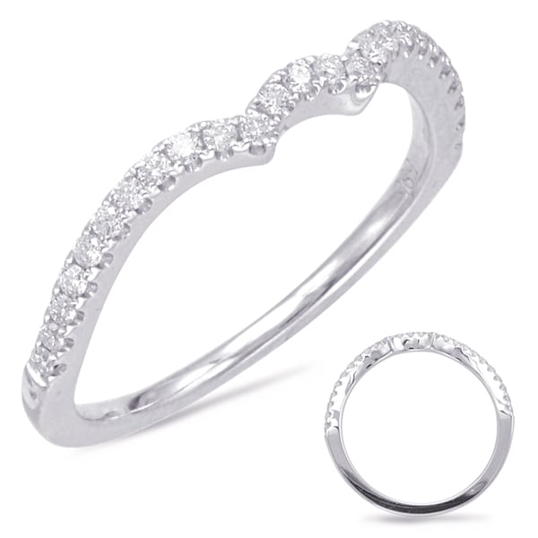 White Gold Matching Band
