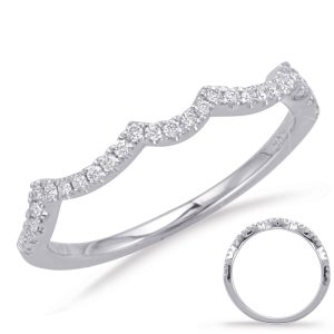 White Gold Matching Band